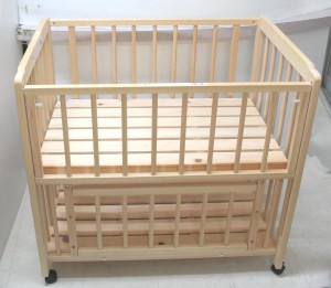 ひのきミニベッドA 