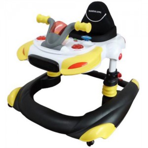 2in1ウォーカー（歩行器）　ブラック　ベビー用品のレンタル