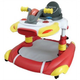 レンタルNW002　【新品】　2in1ウォーカー（歩行器）　カラー：レッド　ベビー用品のレンタル