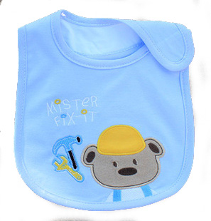 工事現場の水色スタイ