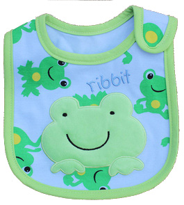 かえるの水色スタイ