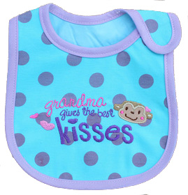 水色ドットのスタイ