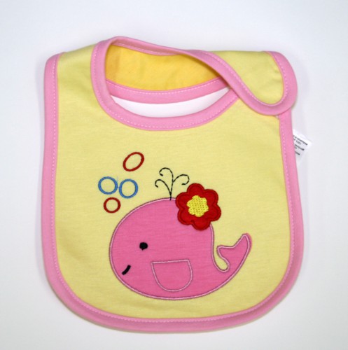 ピンクのくじらの黄色いスタイ