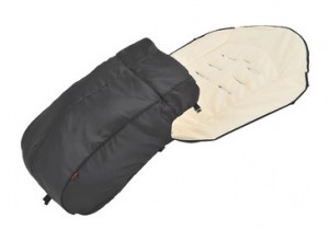 2WAYフットマフ　ブラック　アップリカ