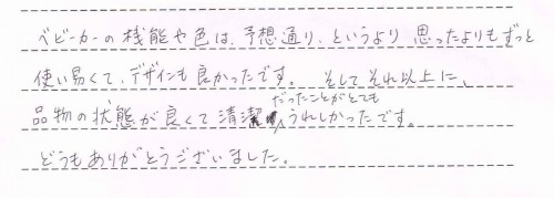 メチャカルファーストαエッグショックBB-400のレンタルご利用後のお客様の声