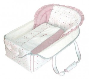 バッグdeクーファン ベビーポルカ ピンク フジキ製