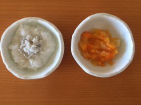 離乳食46日目