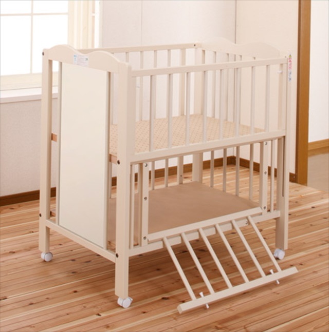 【直接お渡し】キンタロー　ポムST ベビーベッド ハイタイプ 赤ちゃん用ベッド
