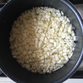 離乳食モグモグ期 りんご1