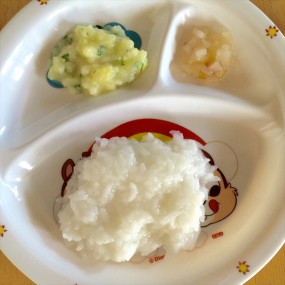 離乳食モグモグ期 りんご完成