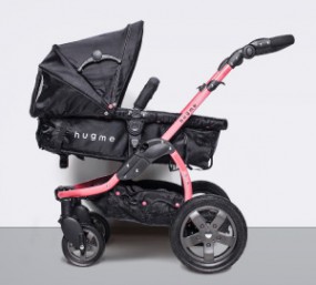 hugme / ハグミー　5WAYベビーカー　ネオンピンク