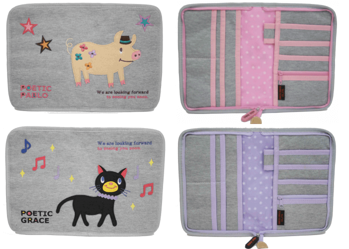 マルチケース・母子手帳ケース POETIC