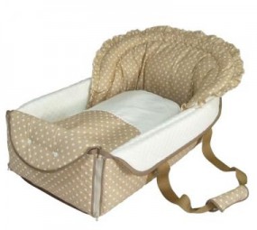 バッグdeクーファン ラブリードット ベージュ フジキ