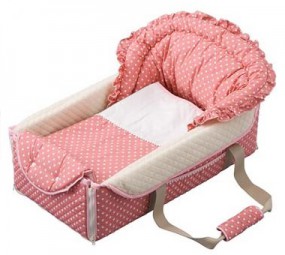 バッグdeクーファン ラブリードット ピンク フジキ