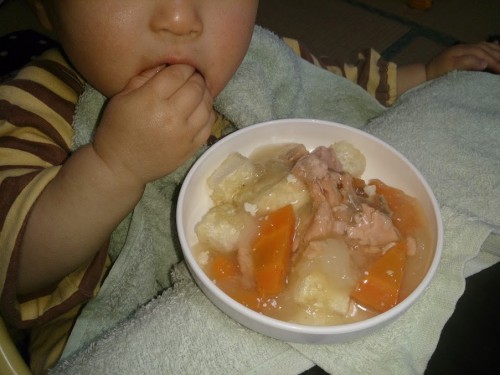 MINAMIさん家の離乳食