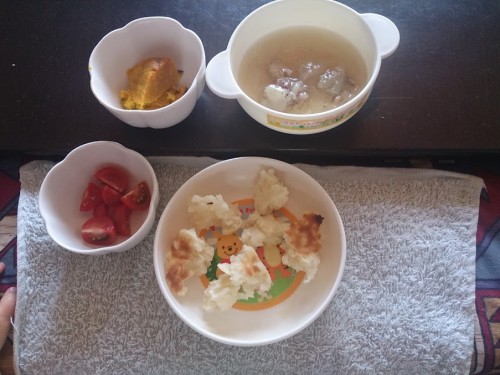 MINAMIさん家の離乳食