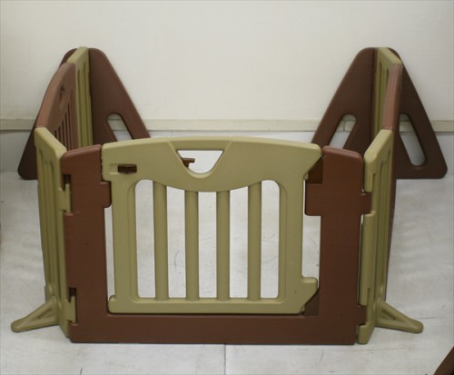 キッズパーテーション ブラウン