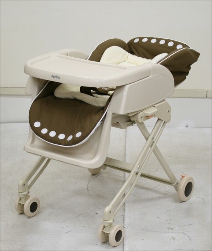 ハイローベッド＆チェア ネオネミュー ブラウンドット