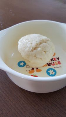 ちびちび怪獣の離乳食