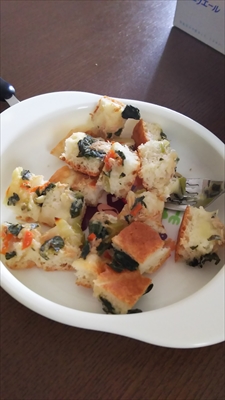 ちびちび怪獣の離乳食