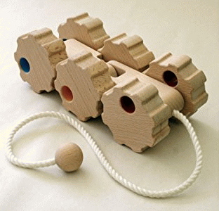 商品No.056　六輪車(歯車タイプ)