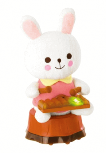 商品No.151 知育探検 うさちゃん、もっきん! わたし、タイコ。
