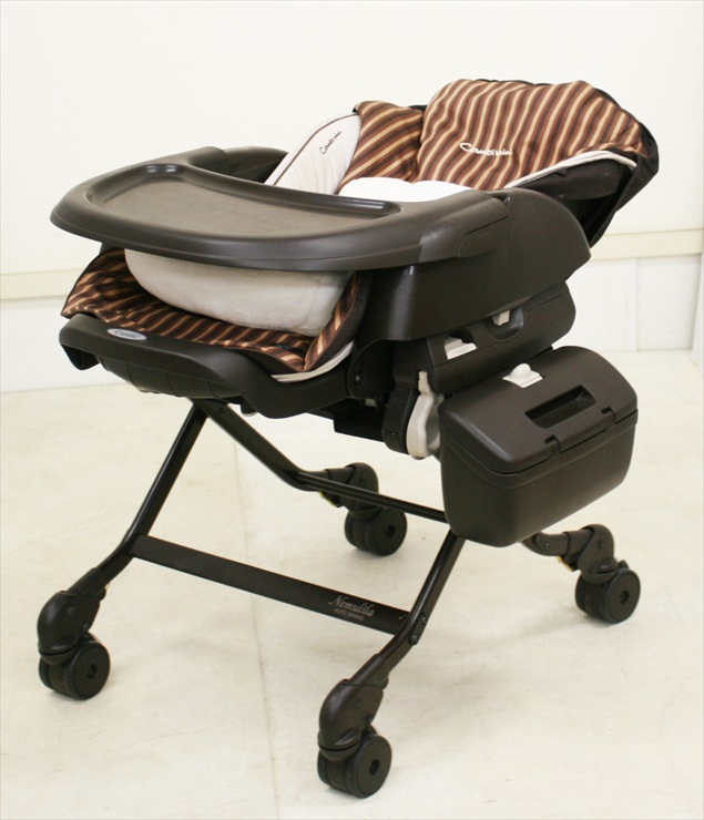 Combimini ネムリラ AUTO SWING ダッコプラス ストライプ №36315 | ベビー用品のレンタル BABYFAN