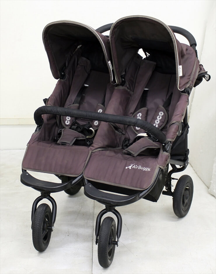 エアバギー ココ ダブル AirBuggy COCO DOUBLE エスプレッソ №1-526 | ベビー用品のレンタル BABYFAN