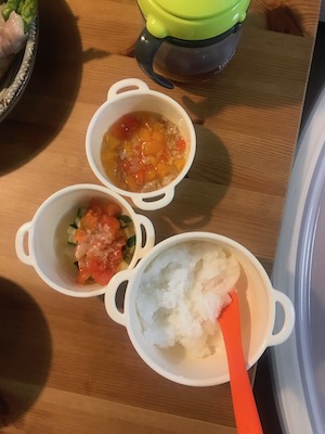気ままにのんびり離乳食