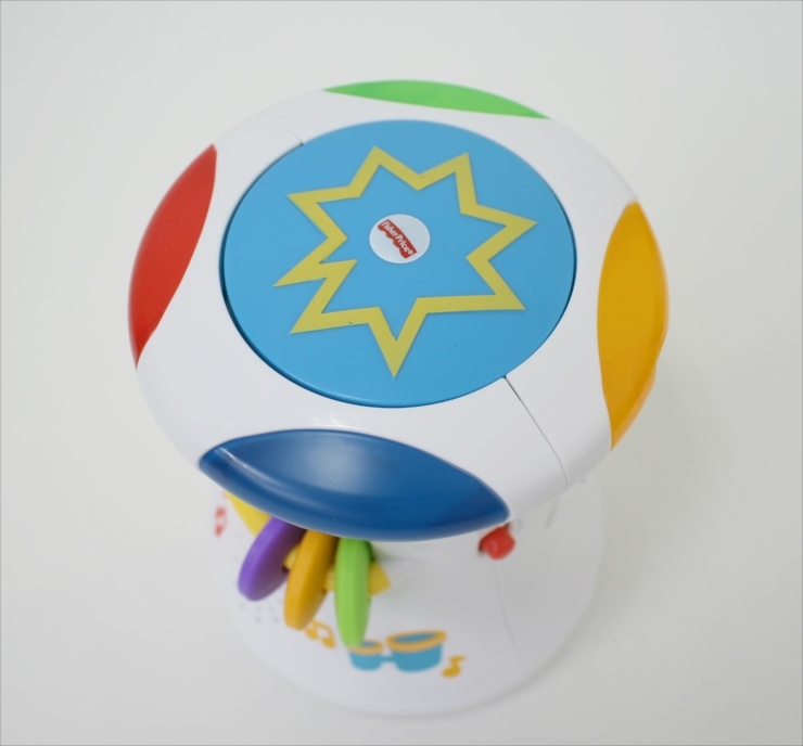 商品No.040　カラフルライト&サウンド！2WAY指遊びドラム