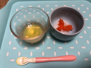 ずぼら新米母の離乳食