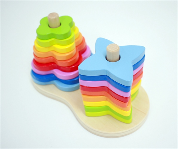 商品No.134　ダブルレインボースタッカー