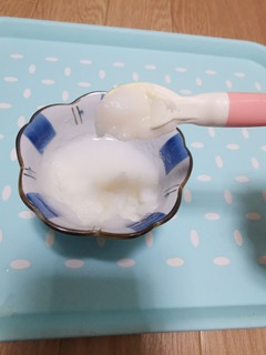 ずぼら新米母の離乳食