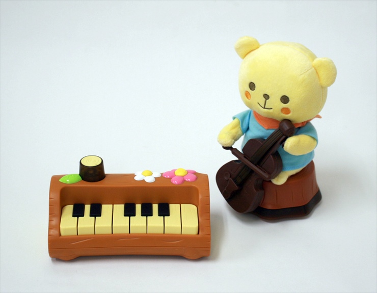 商品No.152 知育探検 わたし、ピアノ!くまくん、チェロね。