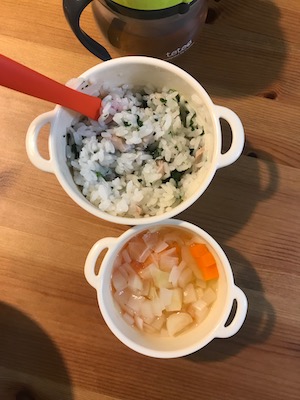 気ままにのんびり離乳食