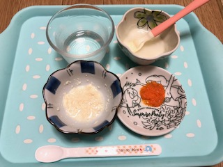 ずぼら新米母の離乳食