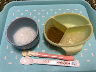 ずぼら新米母の離乳食