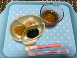 ずぼら新米母の離乳食