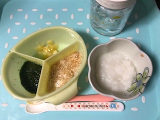 ずぼら新米母の離乳食