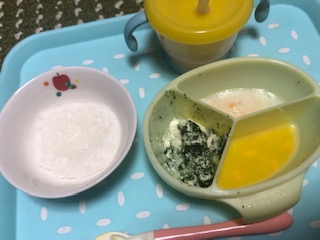 ずぼら新米母の離乳食