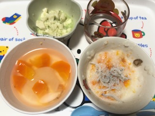 ずぼら新米母の離乳食