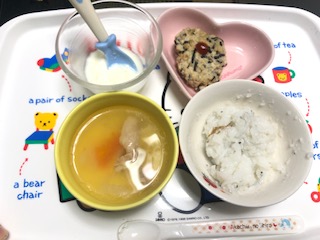 ずぼら新米母の離乳食