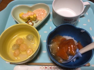 ずぼら新米母の離乳食