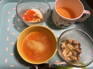 ずぼら新米母の離乳食