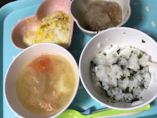 ずぼら新米母の離乳食