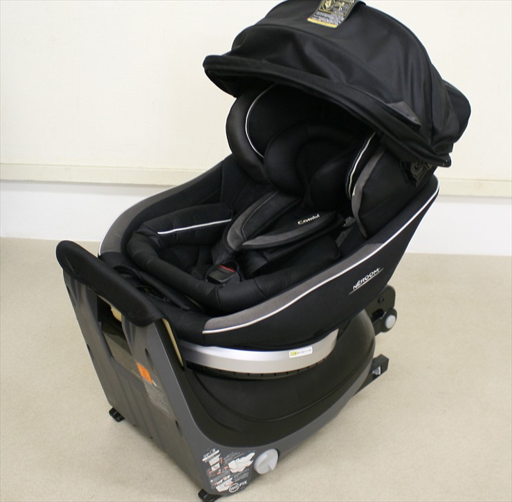 極美品】コンビ ネルーム isofix エッグショック NF-700 ブラック-