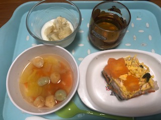 ずぼら新米母の離乳食