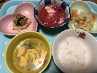 ずぼら新米母の離乳食