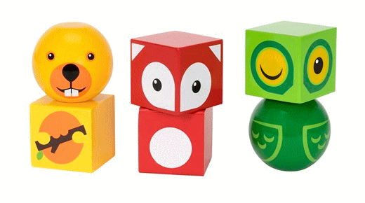 商品No.611 マグネット式スタッキングアニマル