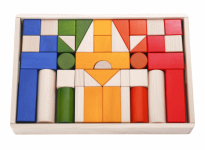 商品No.637 オリジナル積み木 カラー